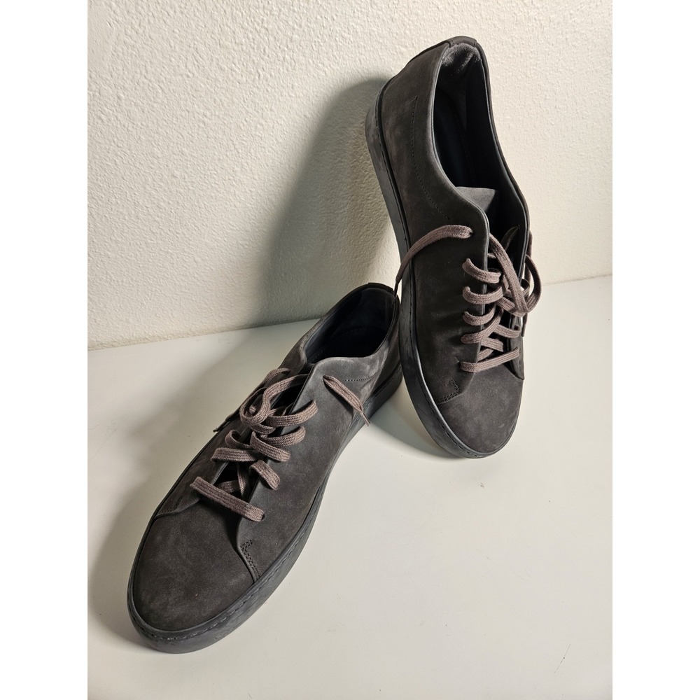 JAK *45 EU /*11  US Gray Suede Lace Up Fashion Sneaker Shoes Made In Portugal